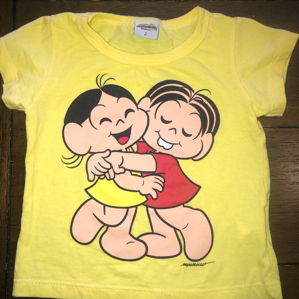 Cute Yellow T-Shirt For Boy Or Girl 
Size 2T